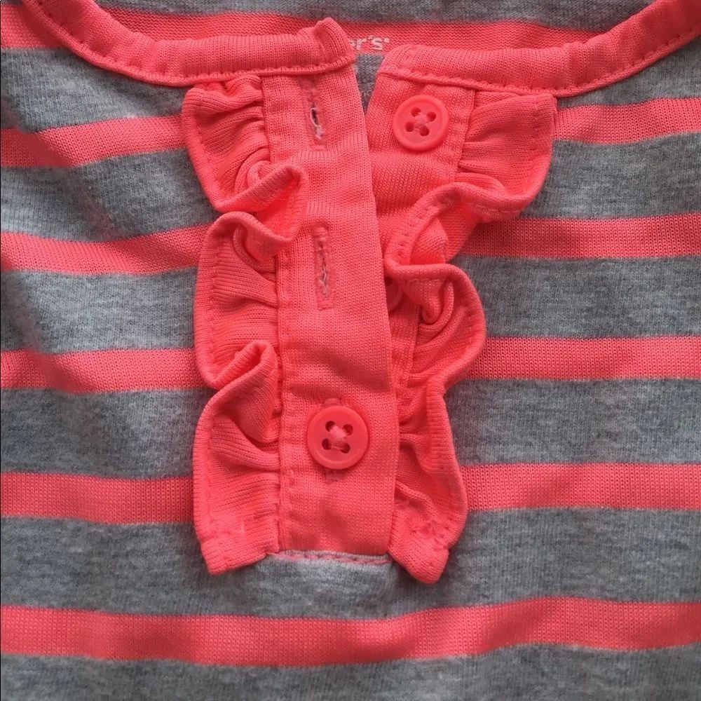 Nice ruffle carters Top👧 - Picture 2 of 5